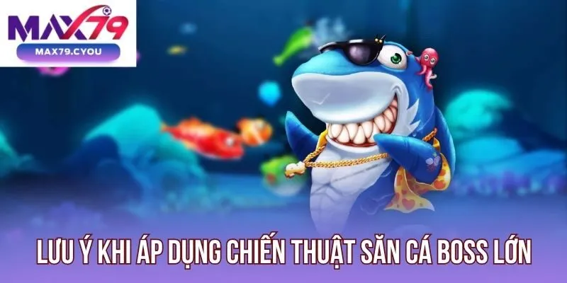 Lưu ý khi áp dụng chiến thuật săn cá boss lớn